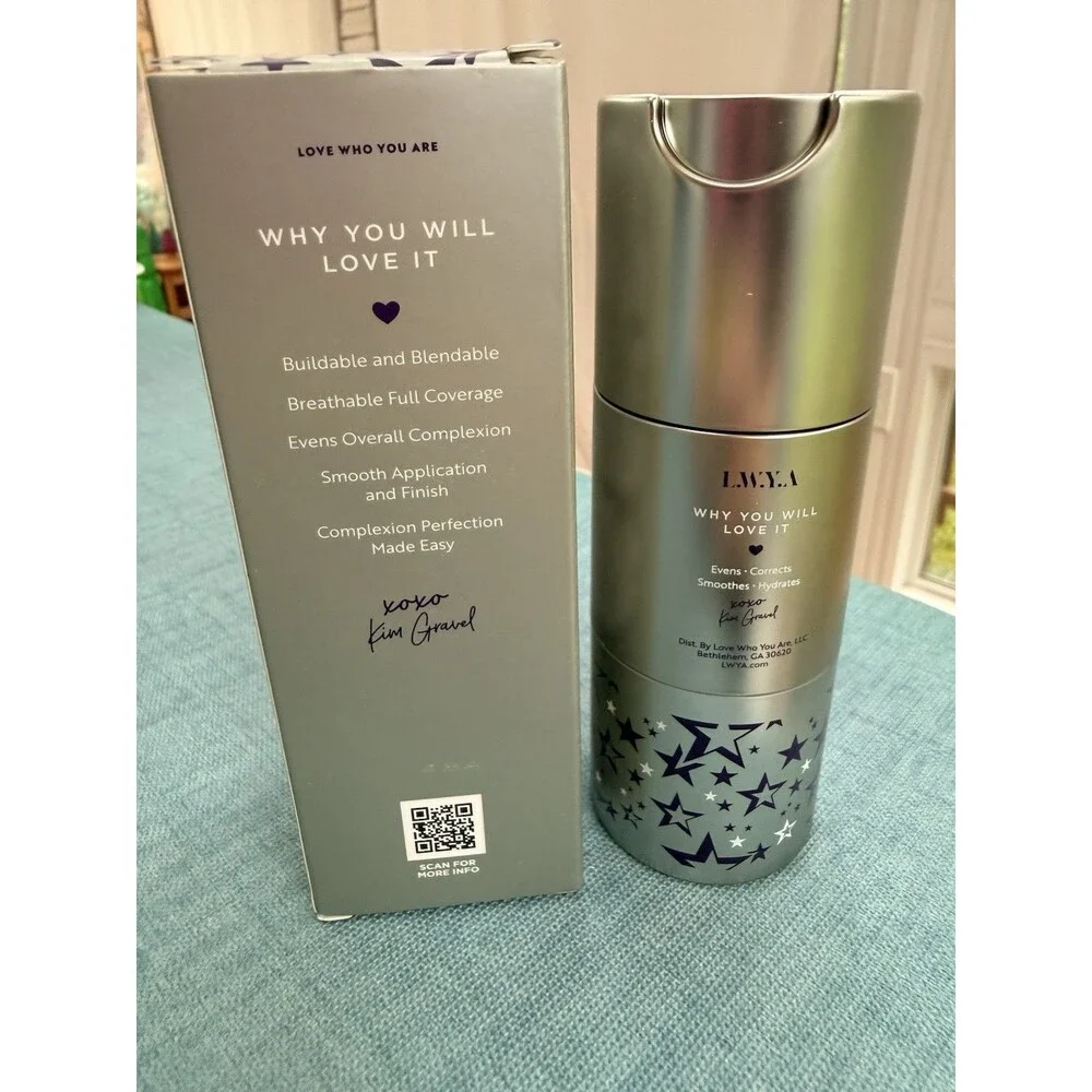 LWYA Skintastic Airbrush Liquid Foundation Medium Full Coverage 1.0 oz NIB